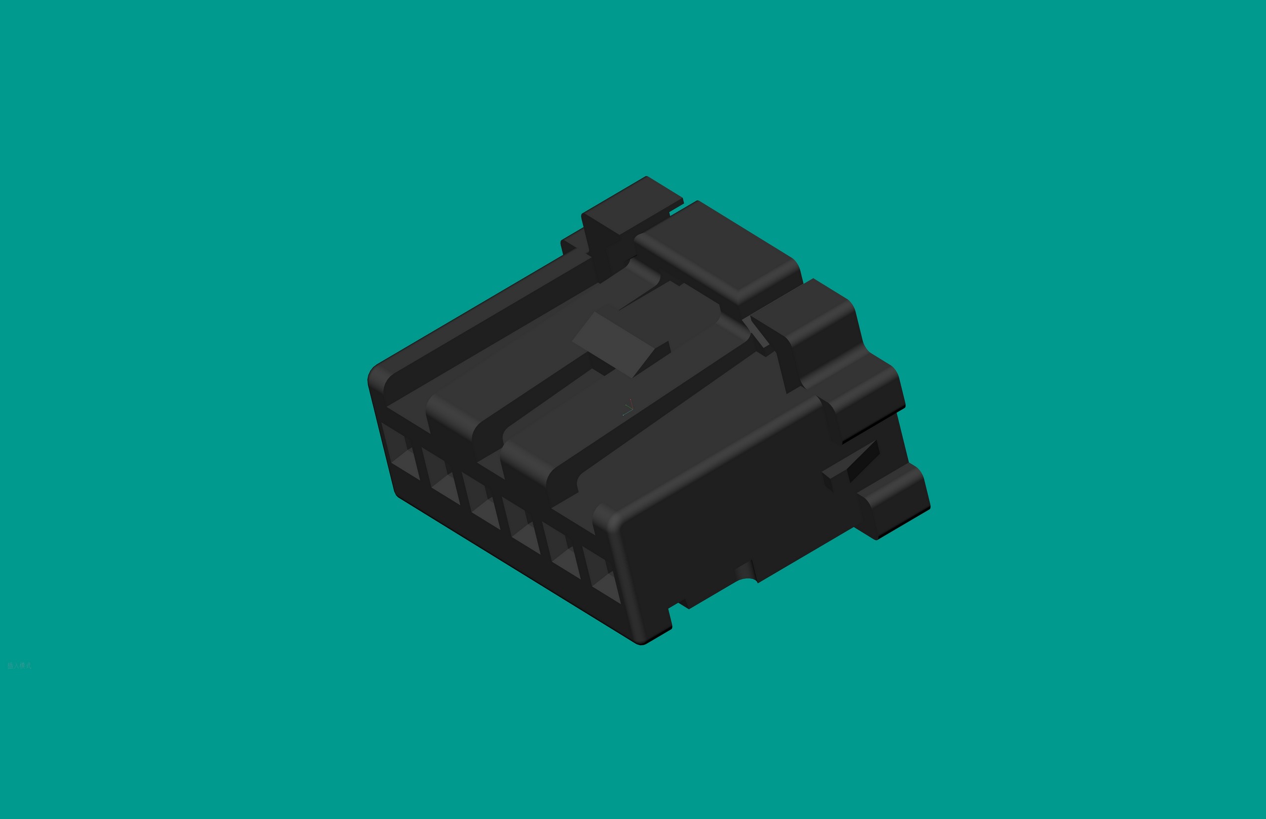 2.0間距，PNIRP-06V-S黑色