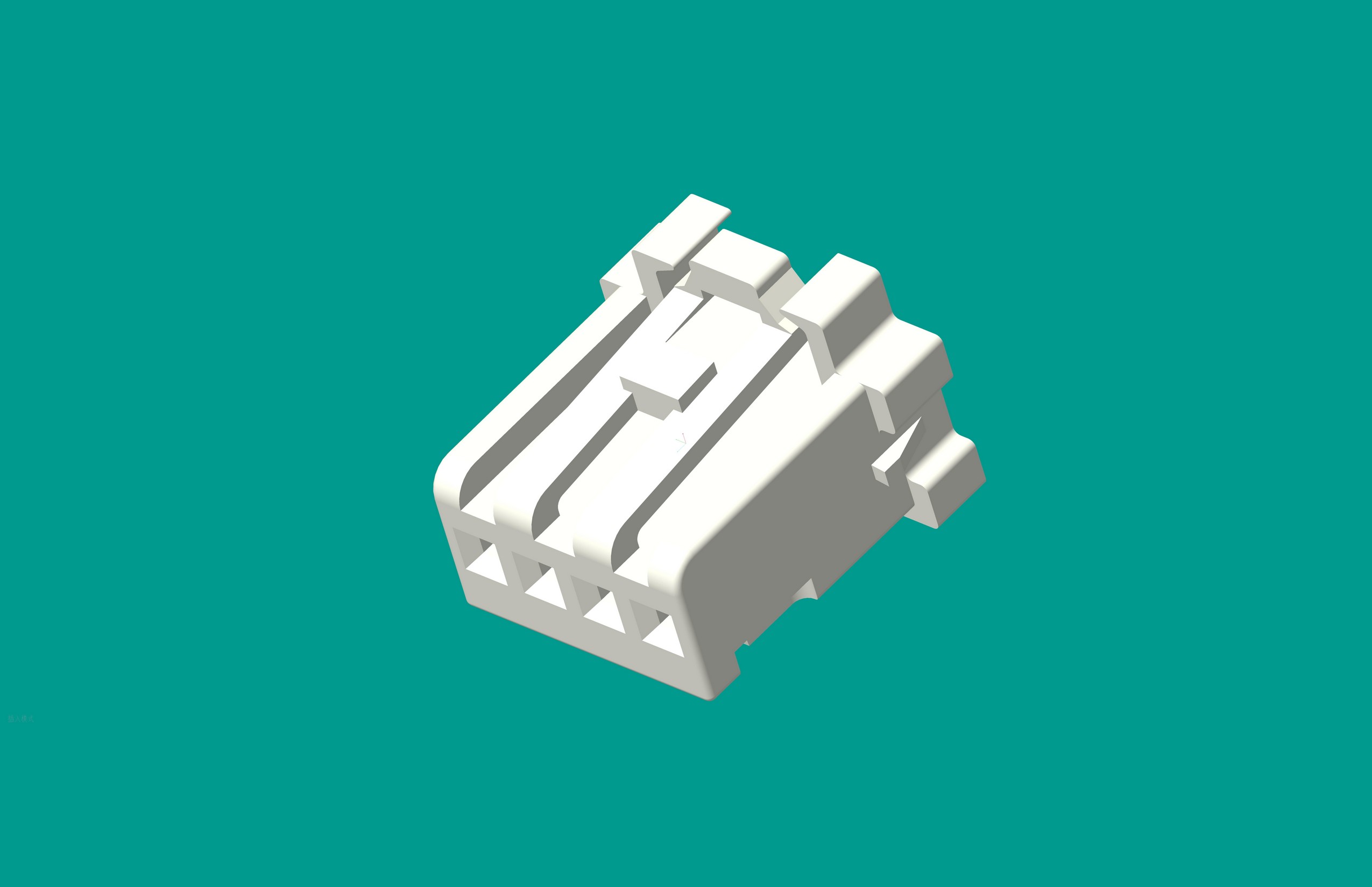 2.0間距，PNIRP-04V-S白色