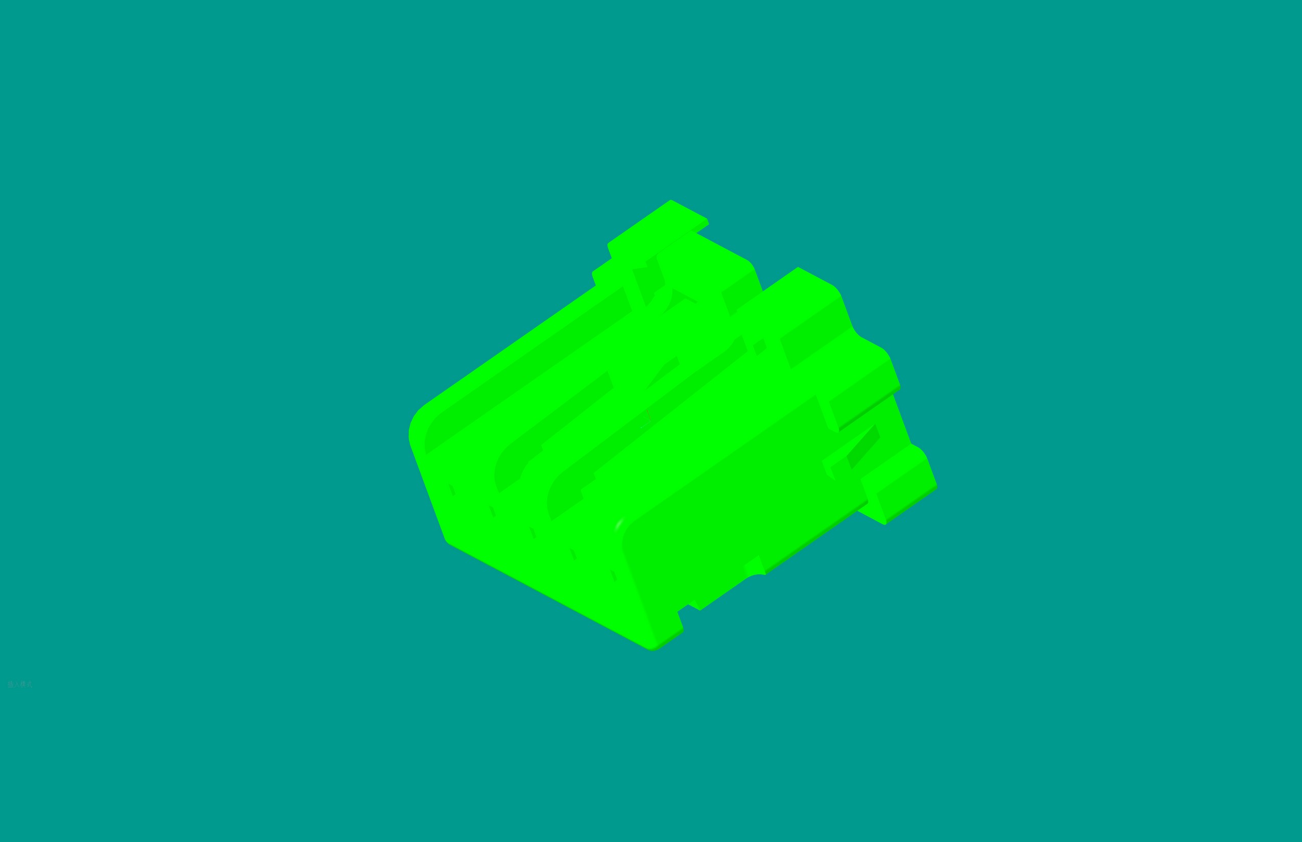 2.0間距，PNIRP-05V-S綠色