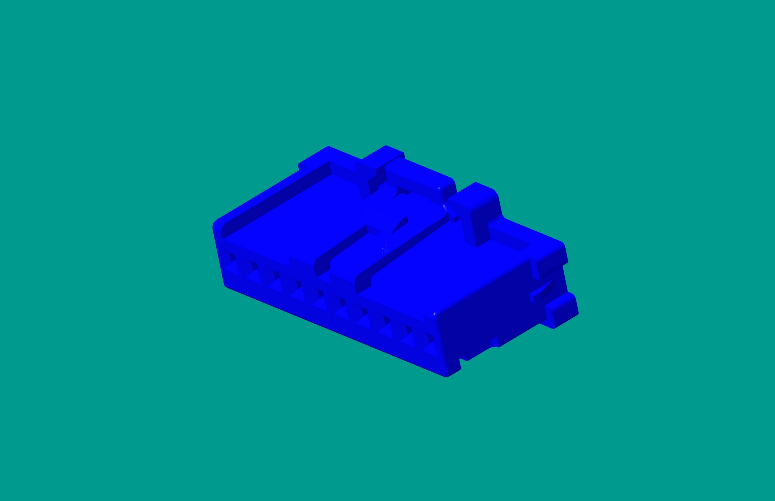 2.0間距，PNIRP-10V-S藍(lán)色