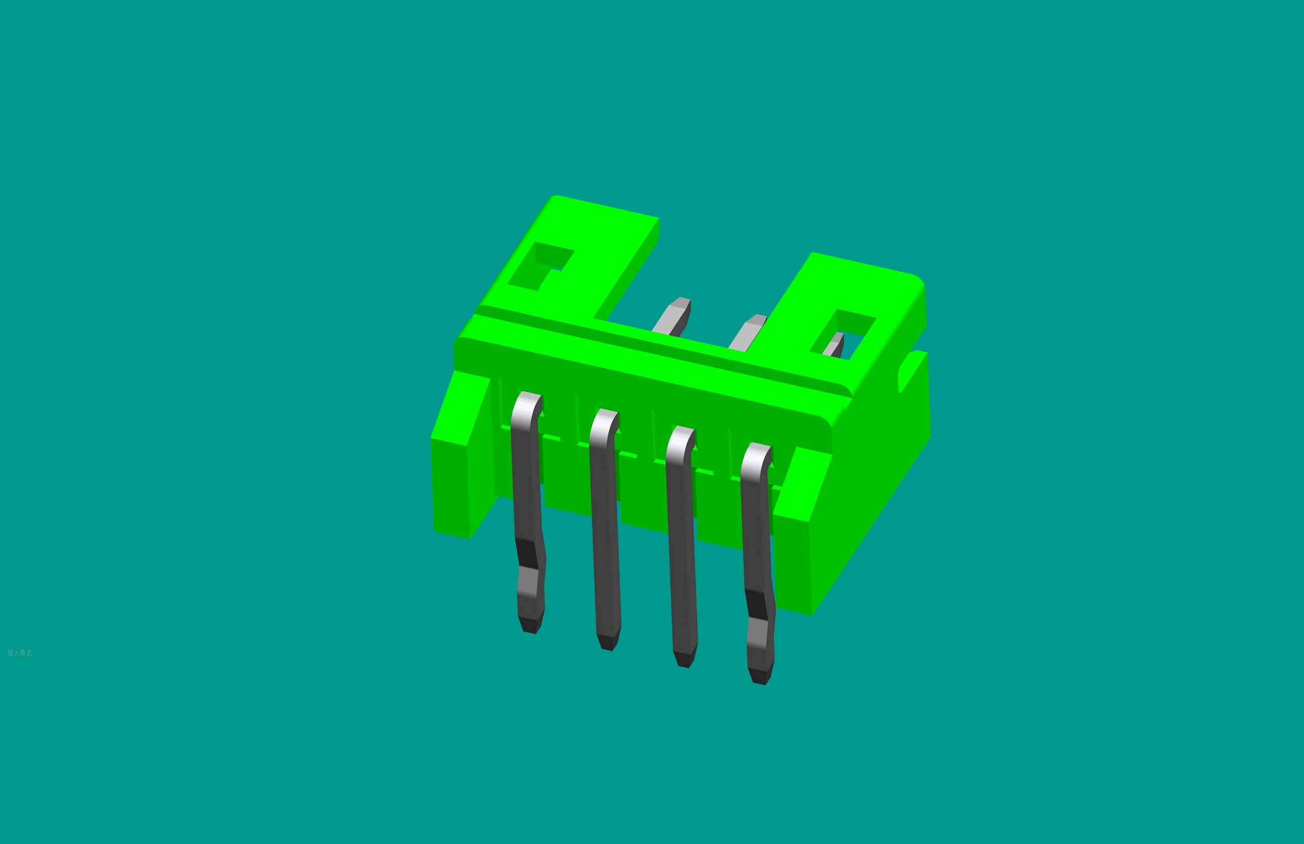 PH-4QA（有保護(hù)腳）綠色，普通PA66