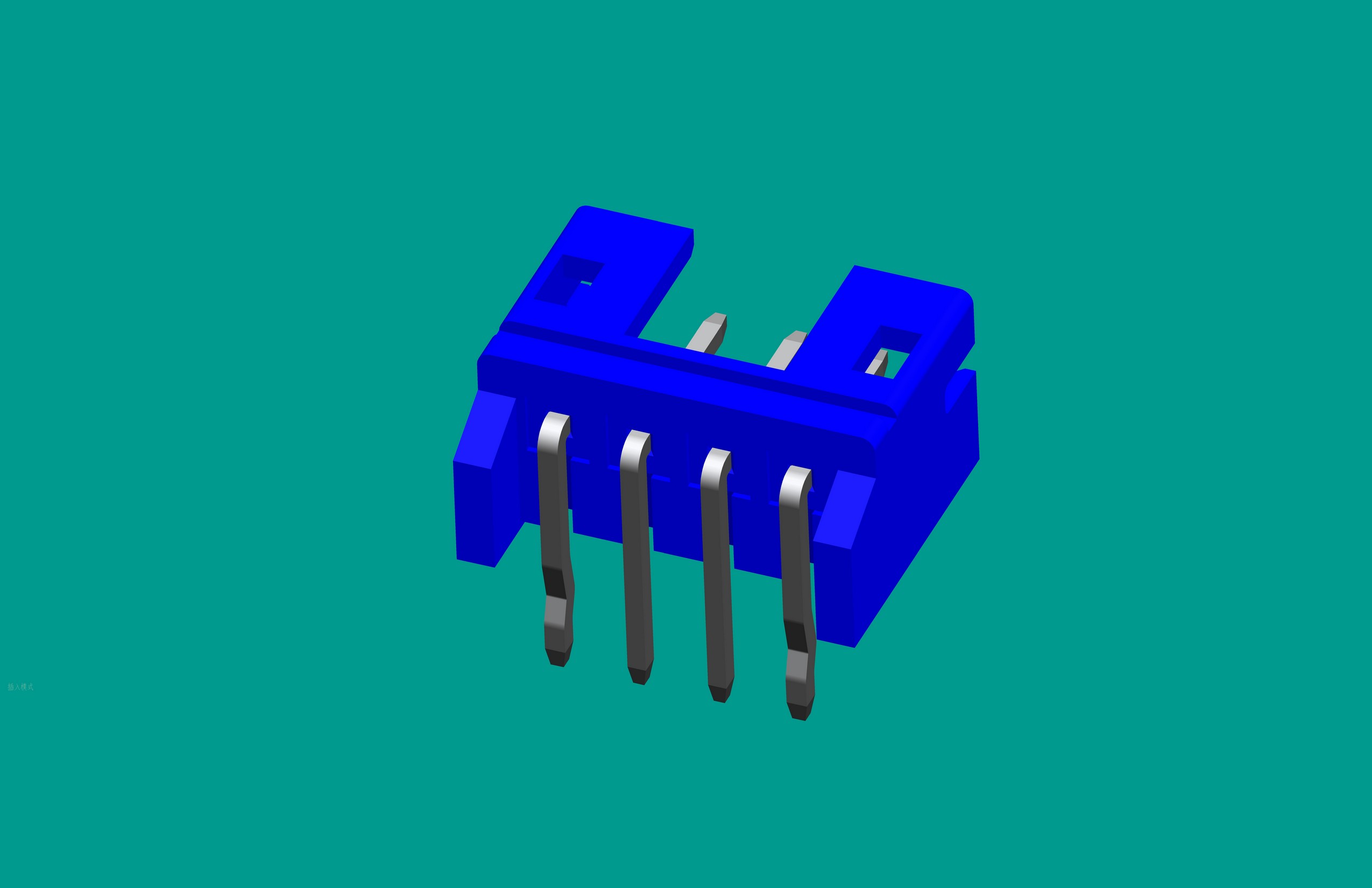 PH-4QA（有保護(hù)腳）藍(lán)色，普通PA66