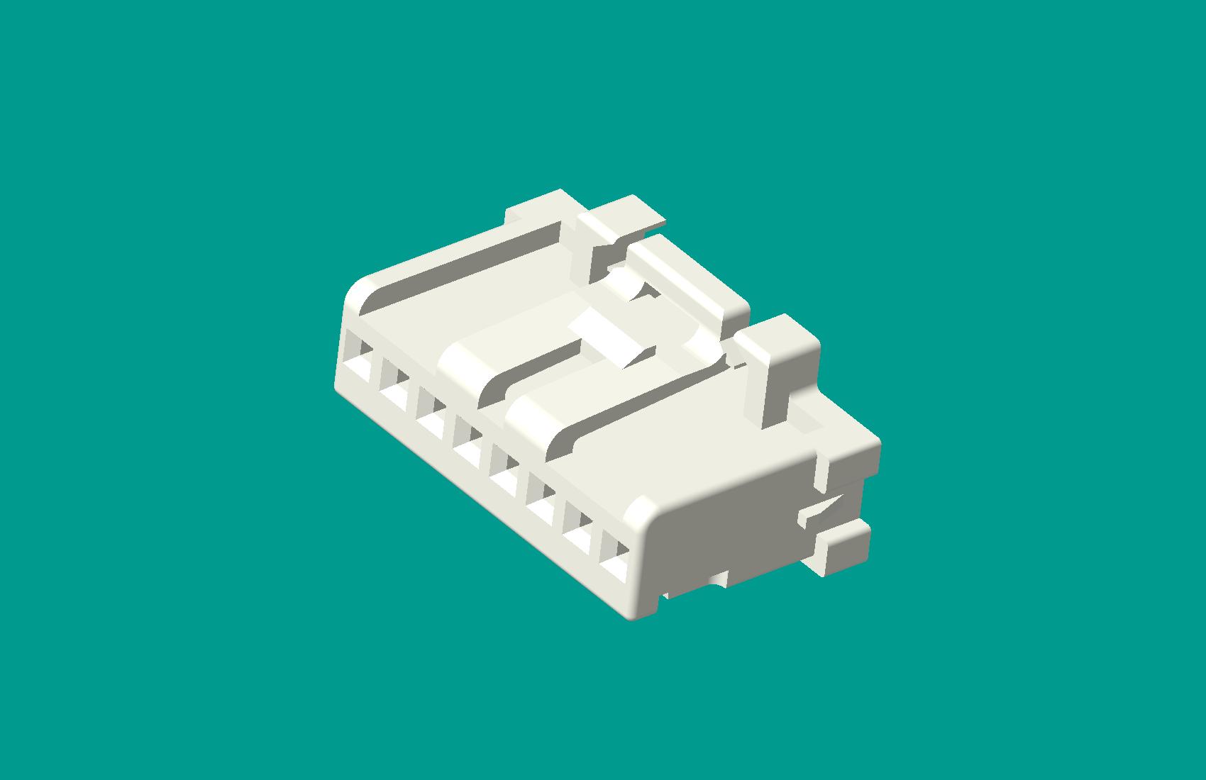 2.0間距，PNIRP-08V-S白色