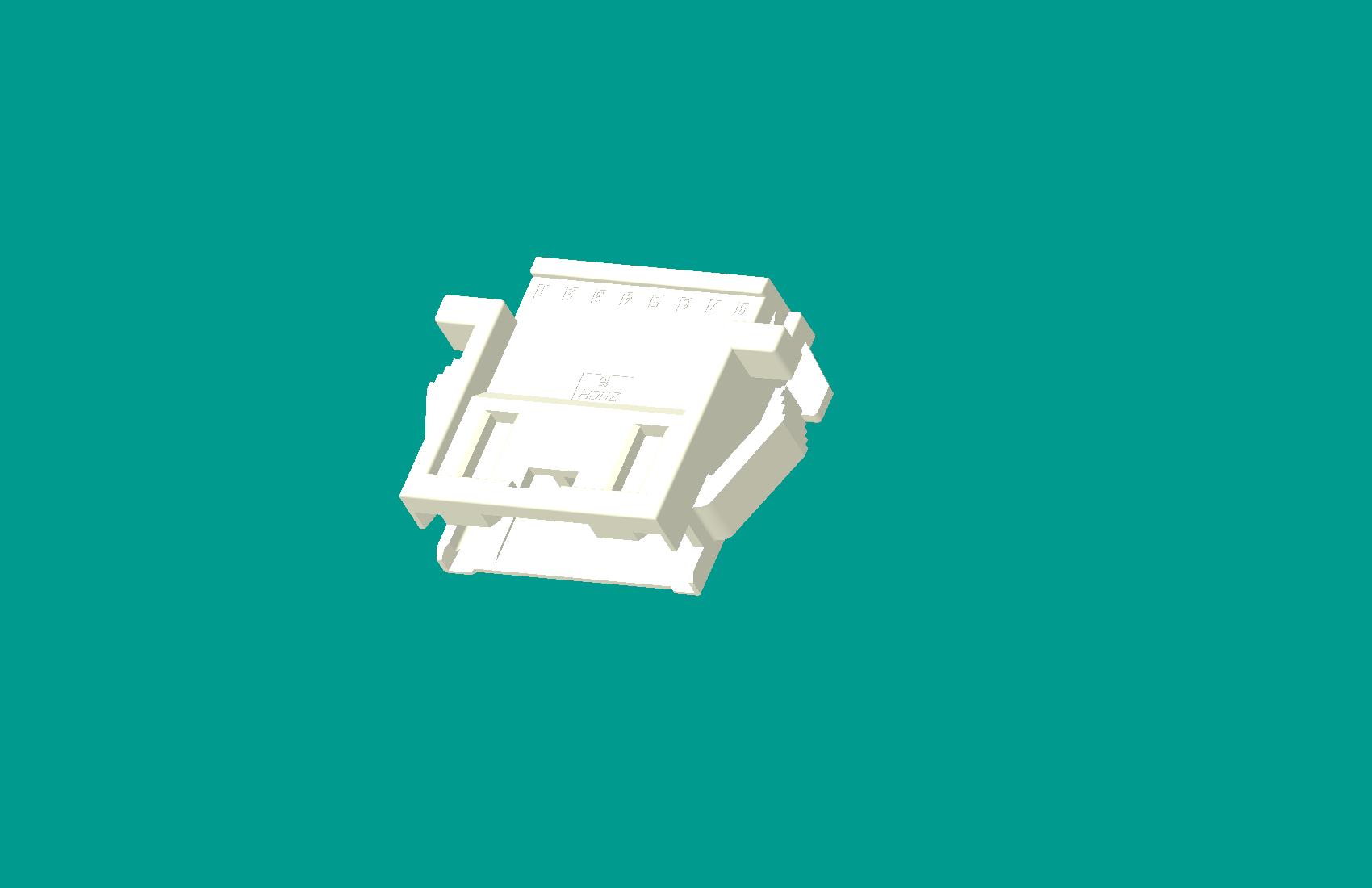 2.0間距，PNIRR-08V-S(帶鎖定面板)