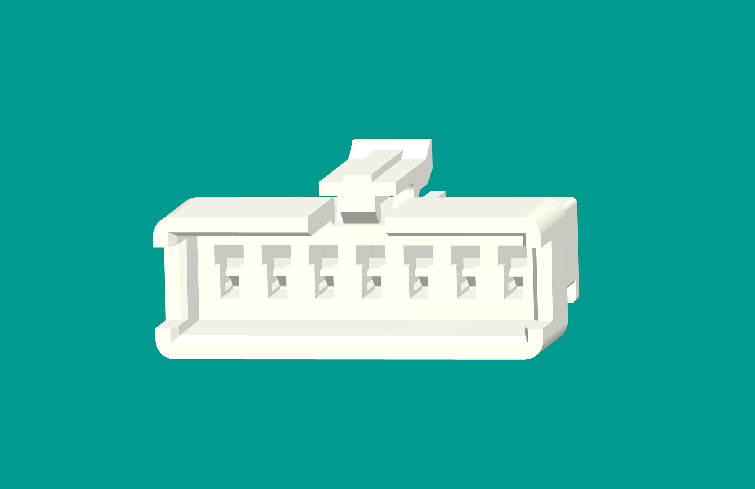 SMR-7孔塑殼C型插座/白色/