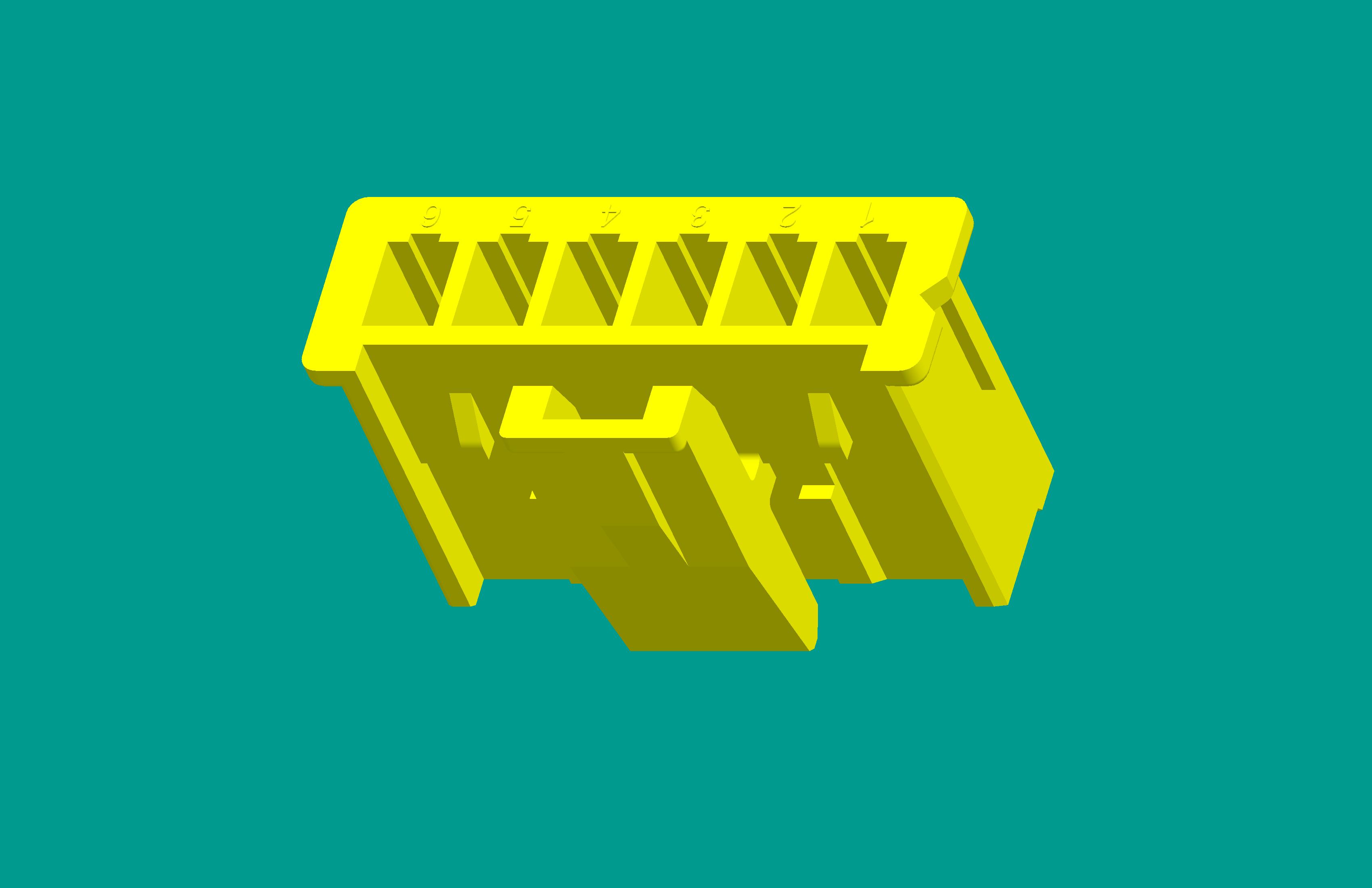 XA-6Y  PA66普通-黃色-包裝