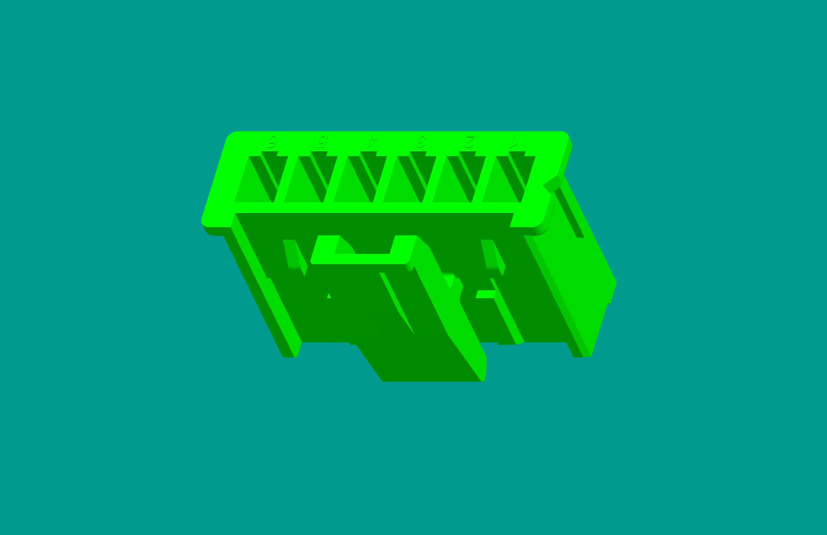 XA-6Y  PA66普通-綠色-包裝