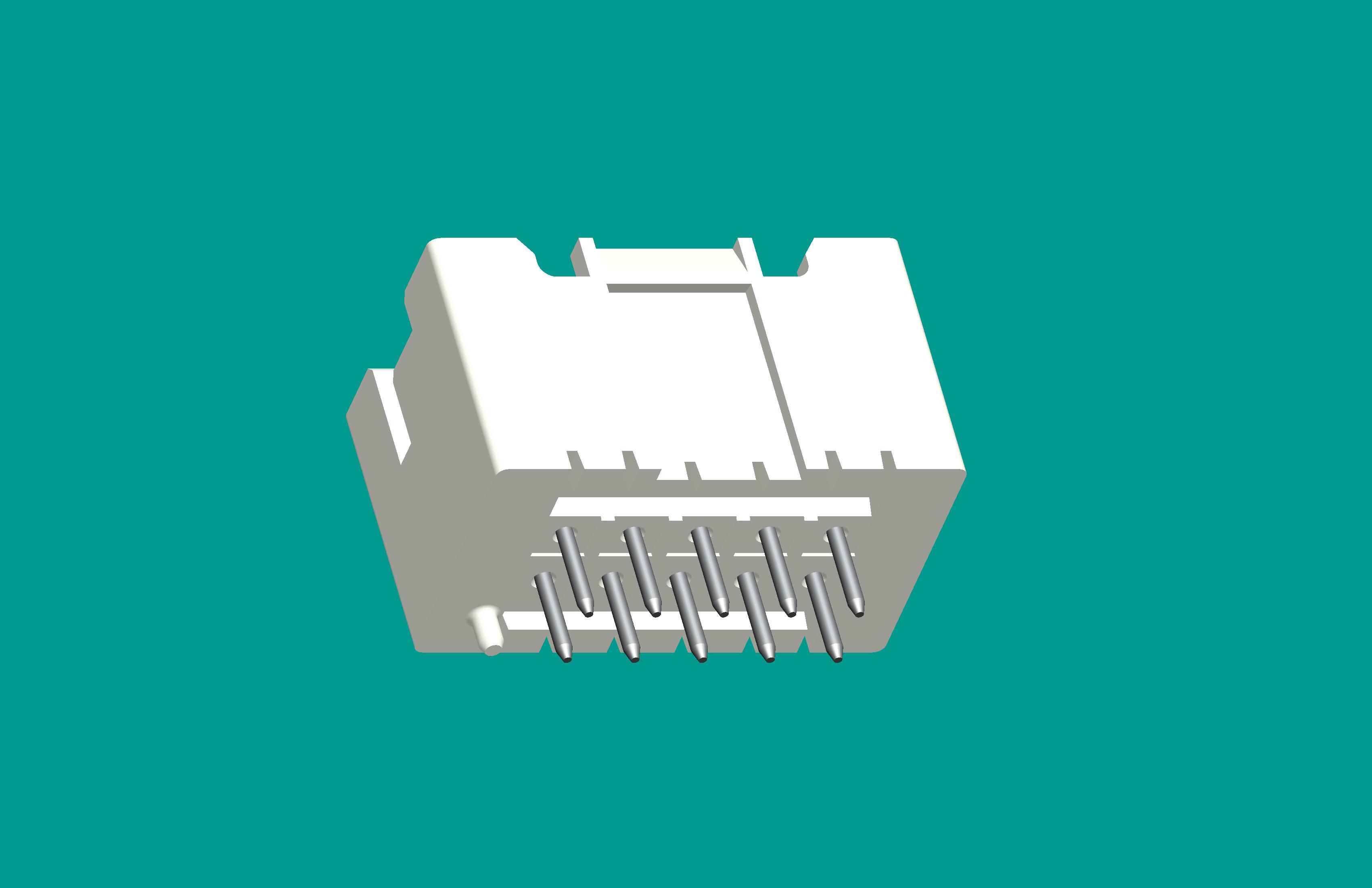 XAD-2×5ASD立式針座本色/高灼熱絲