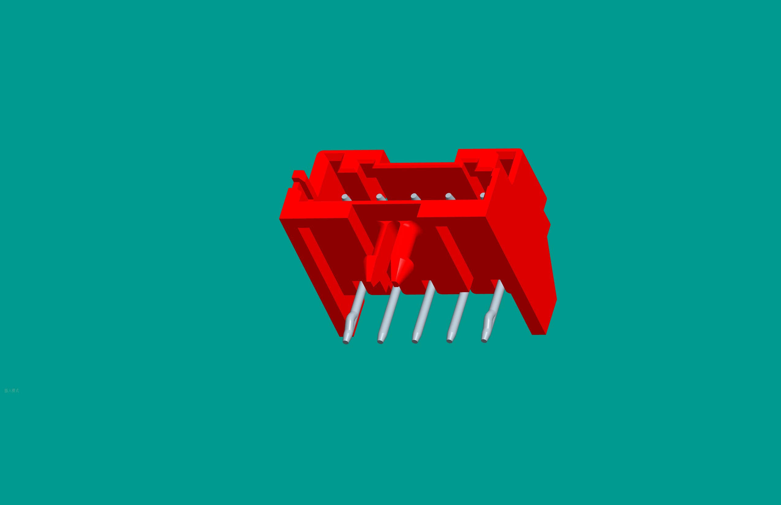 XA-5QA帶卡板扣型/臥式針座紅色/高灼熱絲