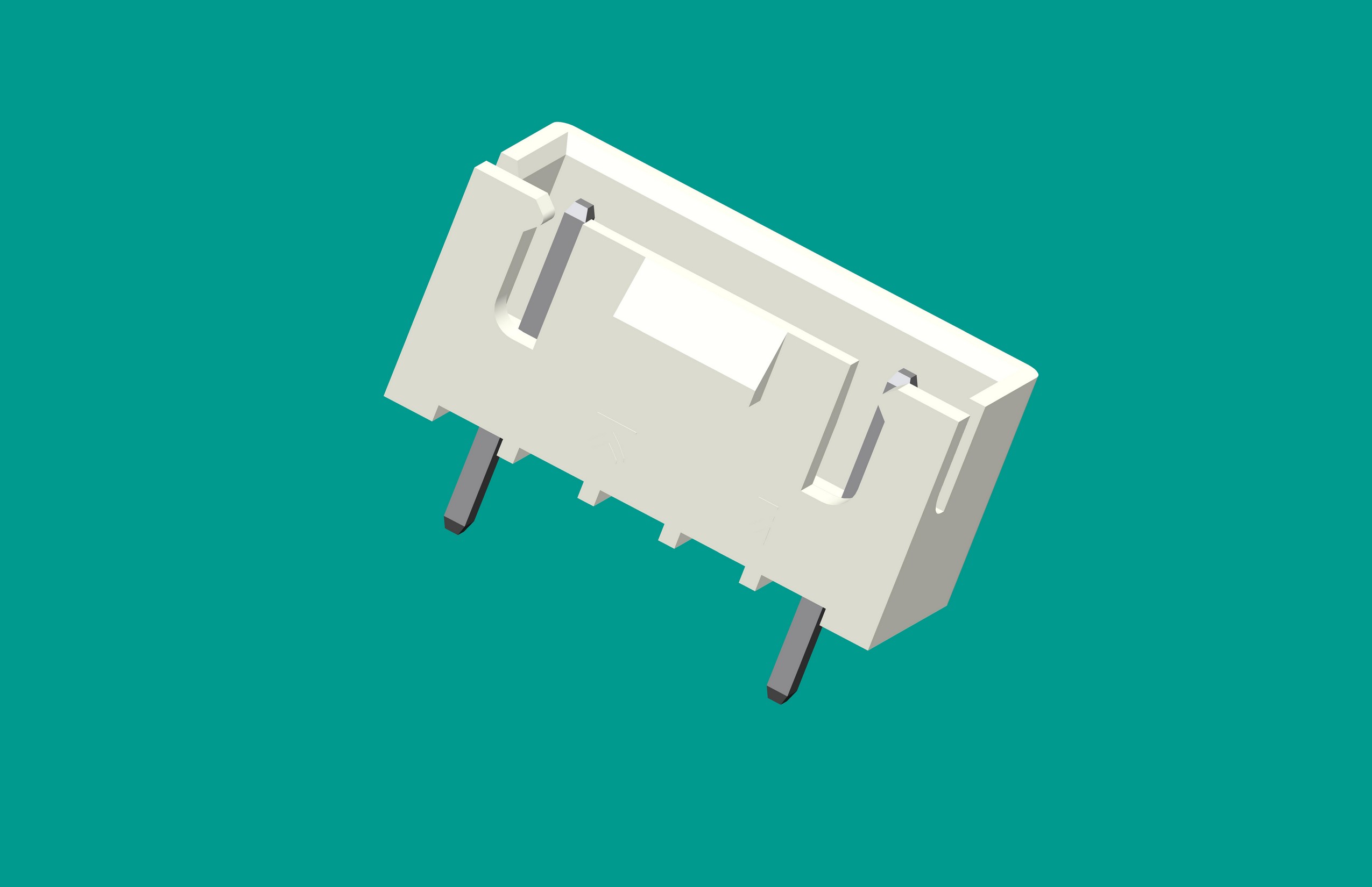 XH-5A-3 (帶扣）白色（普通PA66)（缺2、3、4針）