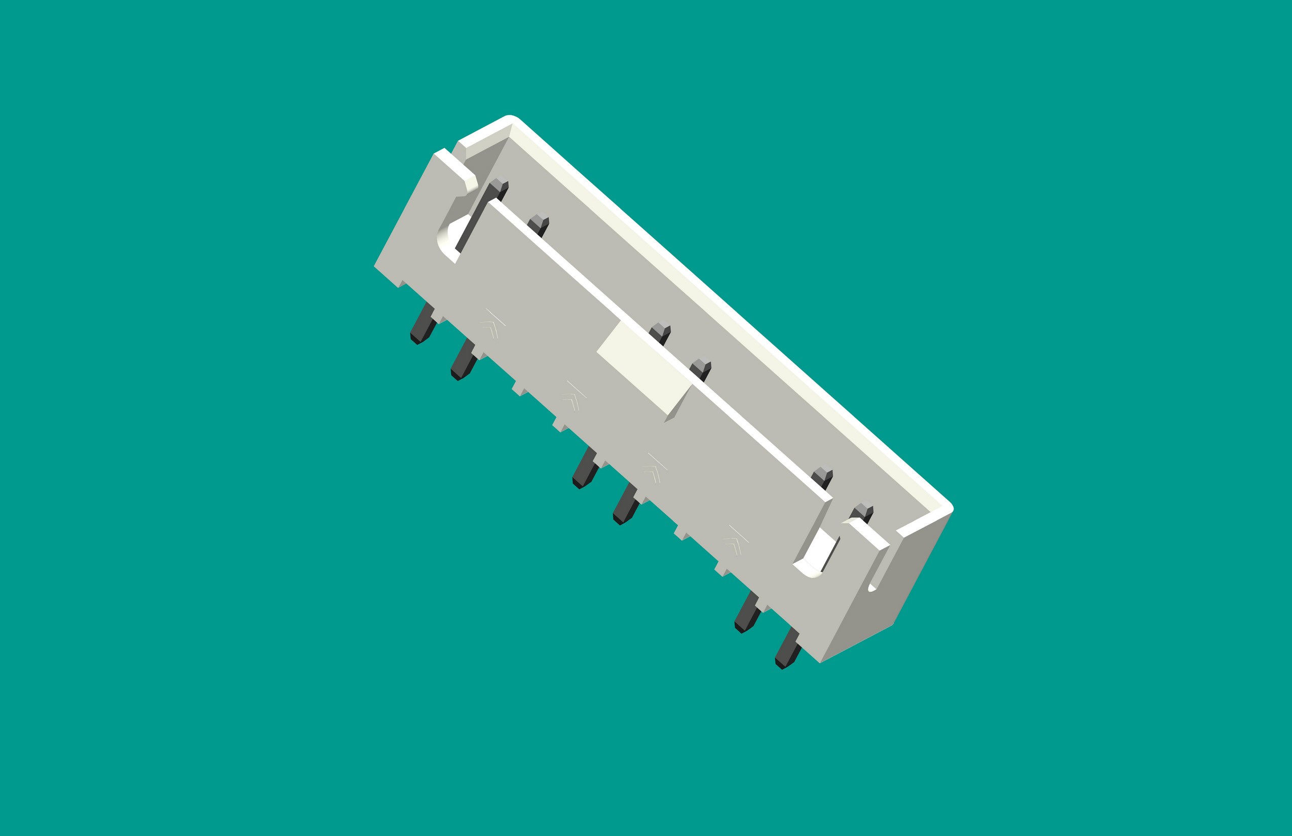 XH-10A6(帶扣白色）(缺第3、4、7、8針）