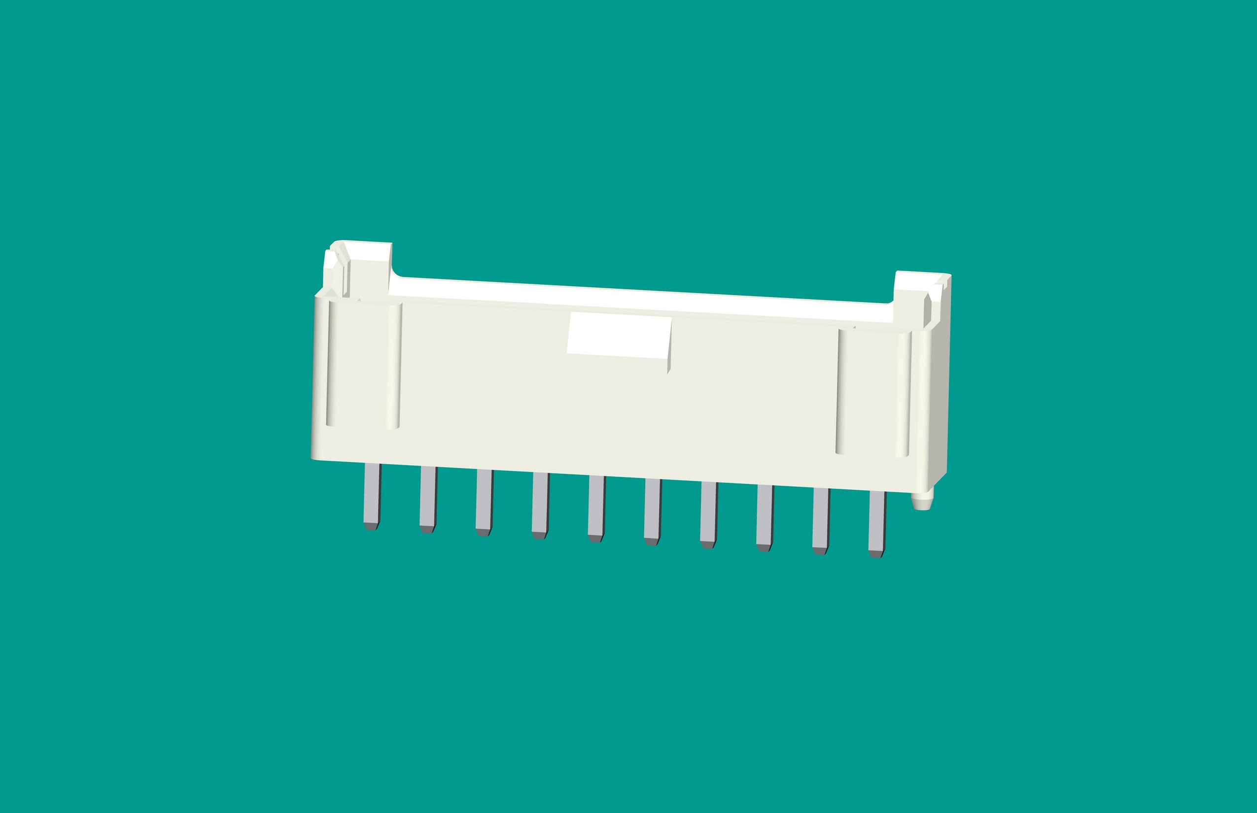 B10B-XH-K3立式針座白色/普通PA66