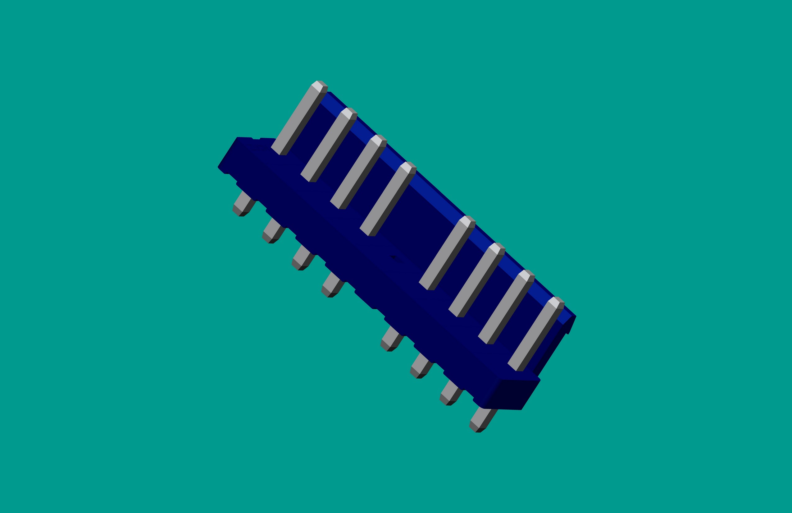 VH-9A-1（半包，藍(lán)色普通PA66）（缺第5針）