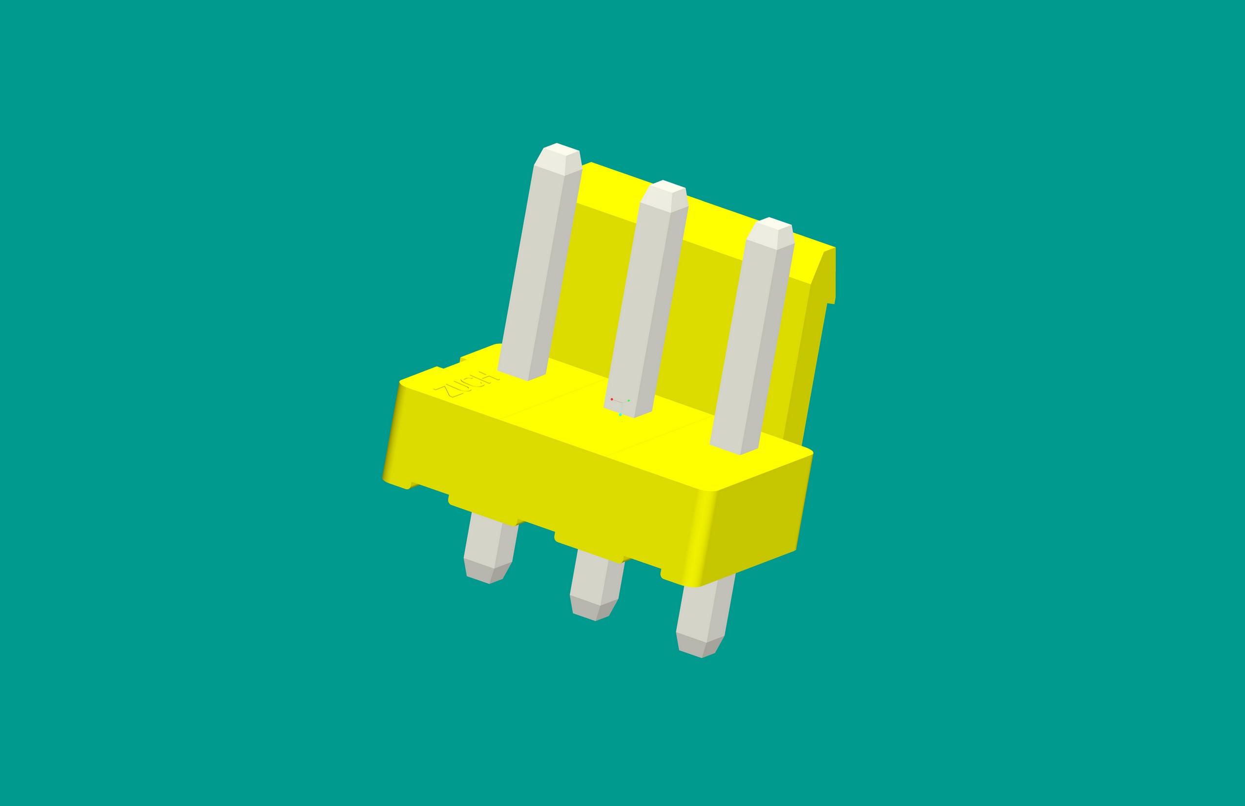 VH-3A半包立式針座黃色/高灼熱絲