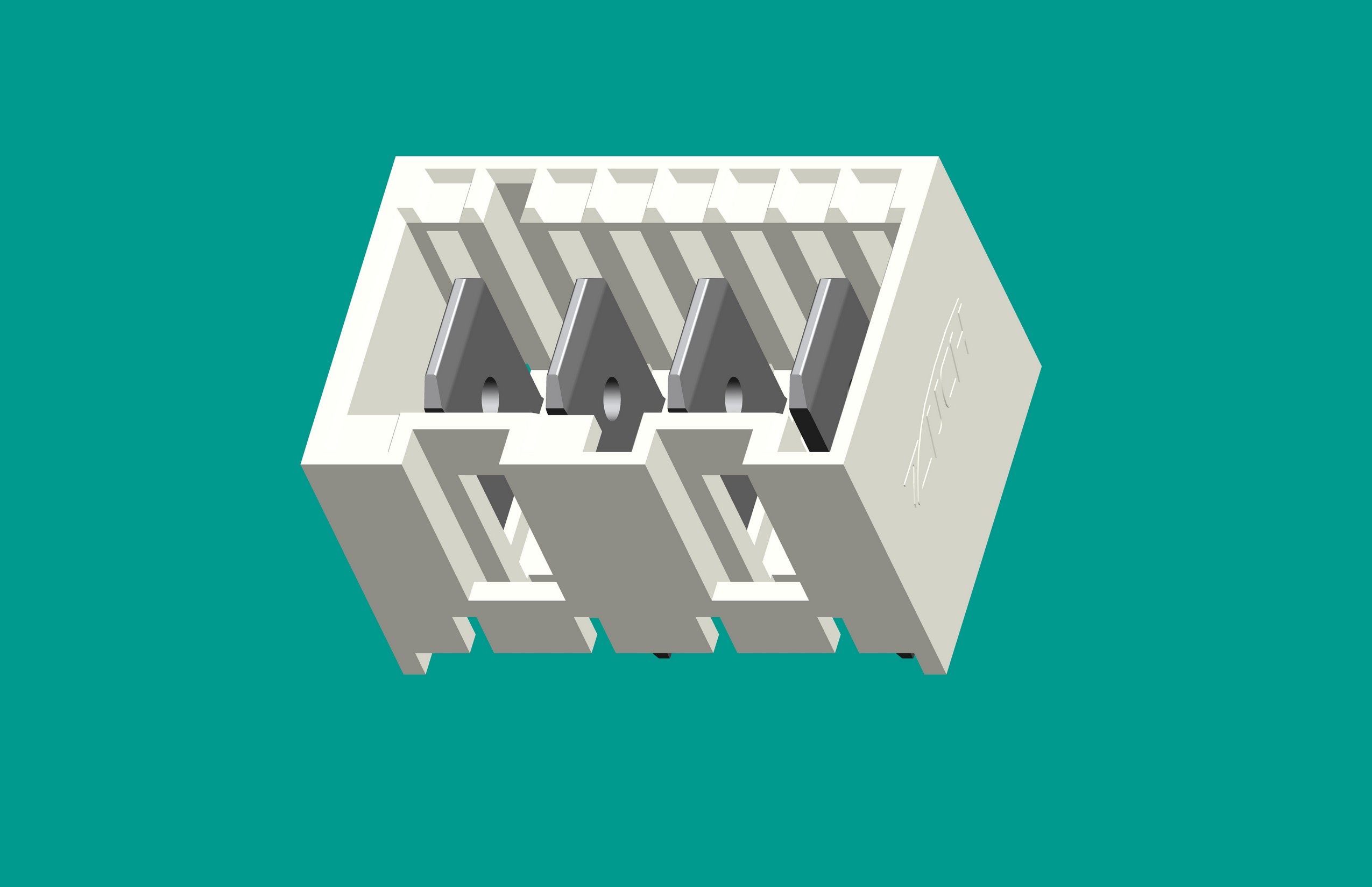 RAST5針座-4位本色-高灼熱絲