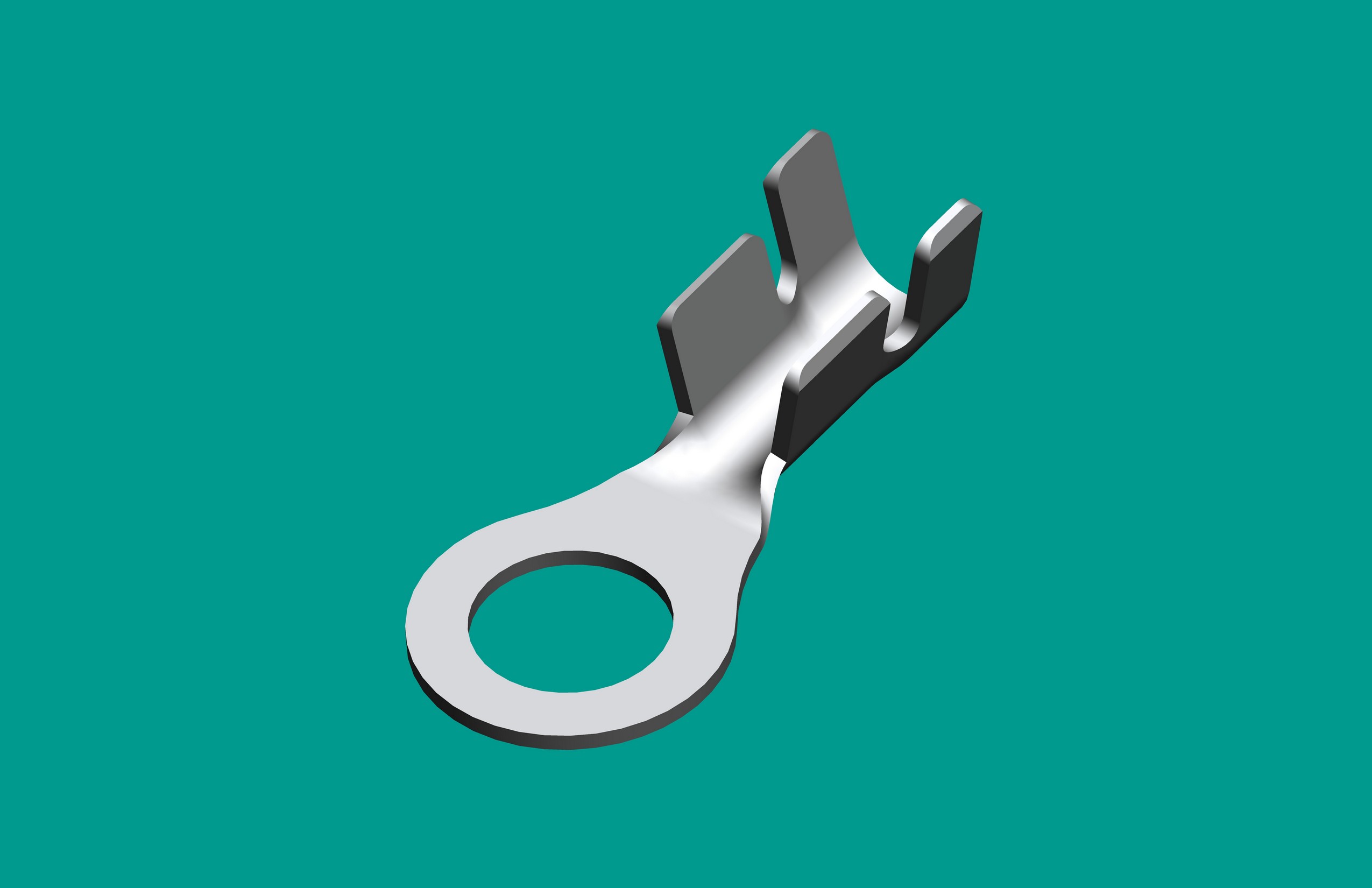 3.2*7.5*0.5接地片高腳